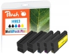 321746 - Peach Spar Pack Plus | SecuReuse | Tintenpatronen kompatibel zu No. 963, 6ZC70AE HP