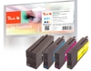 320035 - Peach Spar Pack Tintenpatronen kompatibel zu No. 711, CZ129AE, CZ130AE, CZ131AE, CZ132AE HP